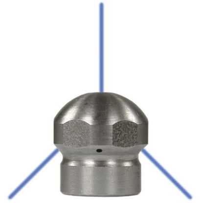 Afbeeldingen van Rioolnozzle 1/8 3x1H   1x1V   075