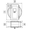 Afbeeldingen van Slanghaspel ST-20 3/8"BI RVS