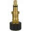Afbeeldingen van Adapternippel KW Hobby : HV 22 Messing