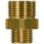 Afbeeldingen van Dubbele nippel 1/8-1/4BU Messing
