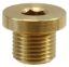 Afbeeldingen van Stop 1/8"BU met Rand Messing 250 bar