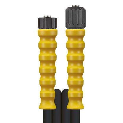 Afbeeldingen van Slang 2SN-08 glad ZW 10 M.RVS -Swivel 22