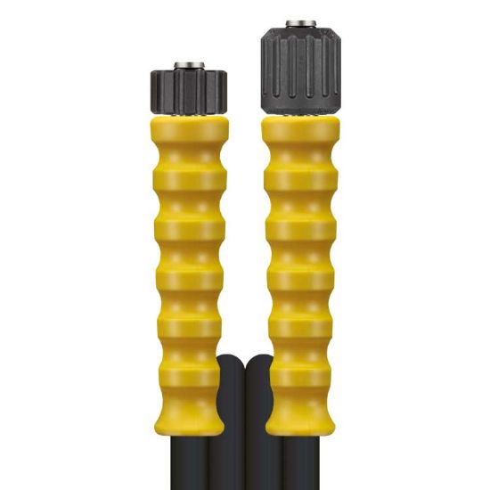 Afbeeldingen van Slang 1SN-10 glad ZW 10 M.RVS -Swivel22: