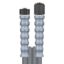 Afbeeldingen van Slang 2SC-08 grijs 50 M.RVS -Swivel 22 :