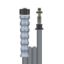 Afbeeldingen van Slang 2SC-08 grijs 40 M.insteekn.11 mm :