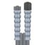 Afbeeldingen van Slang 1SN-10 grijs 20 M.RVS -Swivel 21 :