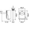 Afbeeldingen van Thermostaat Typ 716R-8654 30-150°C W