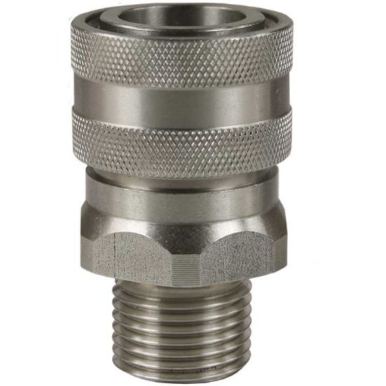 Afbeeldingen van Snelkoppeling ST-3100 1/2"BU RVS