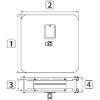 Afbeeldingen van Slanghaspel SoST-20-300 E:3/8 A:1/2 PU