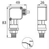 Afbeeldingen van Drukschakelaar PR5 1/4BU 25-280 Bar (RT)
