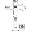 Afbeeldingen van Persnippel insteek.10 NW 06 D-18 verzink