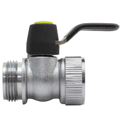 Afbeeldingen van Kogelkraan 3/4" BI-BU Messing