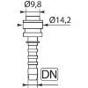 Afbeeldingen van Insteeknippel NW 06 ALTO "X-tra"P406