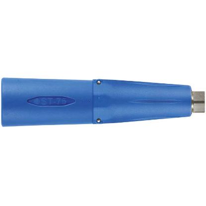 Afbeeldingen van Schuimnozzle ST-75-1,6 1/4BI RVS /Blauw