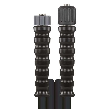 Afbeeldingen van Slang 1SN-08 glad ZW 15 M.RVS -Swivel21