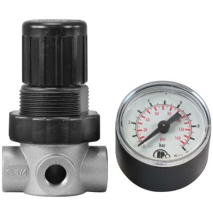 Afbeeldingen van Drukminderaar 0,5-10 bar incl.Manometer