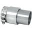 Afbeeldingen van Draaibare mof RVS inkl. 1x Buisklem 50mm
