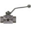 Afbeeldingen van Driewegkraan 1/2"BI 500 Bar RVS