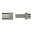 Afbeeldingen van Schroef armatuur cpl. BUR 1/2 NW 12 RVS