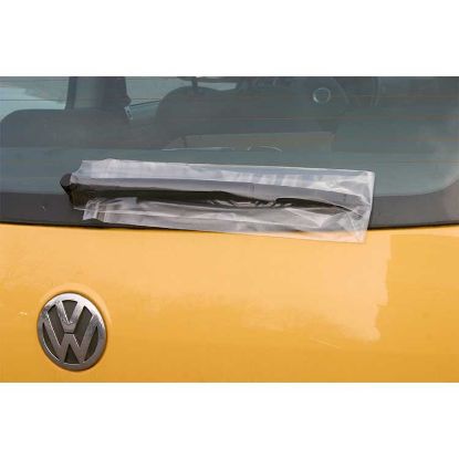 Afbeeldingen van HDPE-tas 80x600mm geblockt à 50 stuk(s)