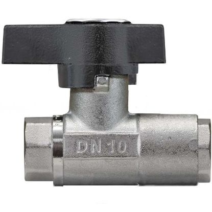 Afbeeldingen van Kogelkraan 3/8"BI Vleugelhandvat 210 Bar