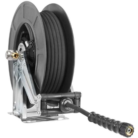 Afbeeldingen van Slanghaspel  1SN-08-210B. 20M.ZW M22 zwa