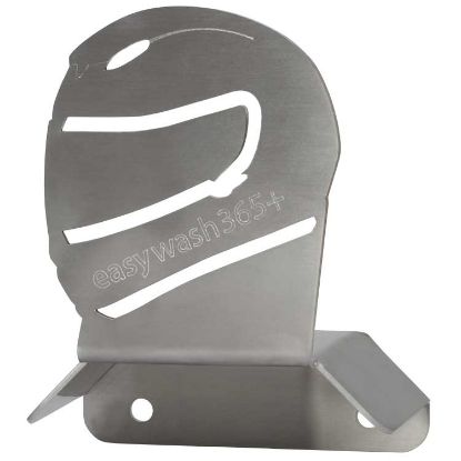 Afbeeldingen van Motorhelm houder RVS