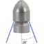 Afbeeldingen van Rioolnozzle granaat-20° 1/4"BI 6xh 080