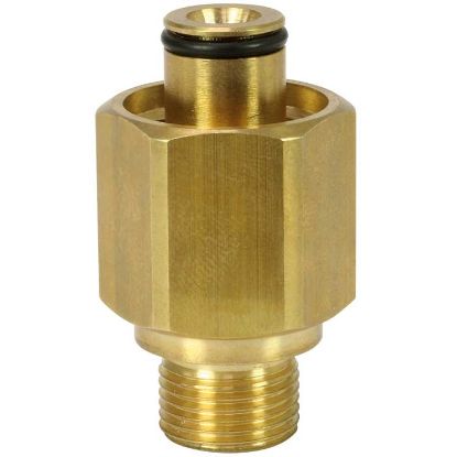 Afbeeldingen van Adapter K-Lock-6 TR22BI : 3/8"BU Messing