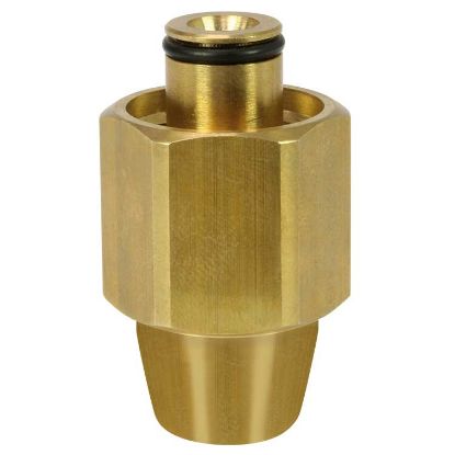 Afbeeldingen van Adapter K-Lock-6 TR22BI : 3/8"BI Messing