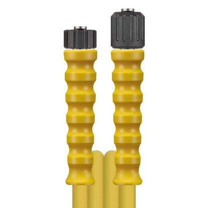 Afbeeldingen van Slang 2SC-08 geel 30 M.RVS -Swivel 22-K