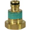Afbeeldingen van Adapter K-Lock-7 TR20BU : 1/4"BI Messing