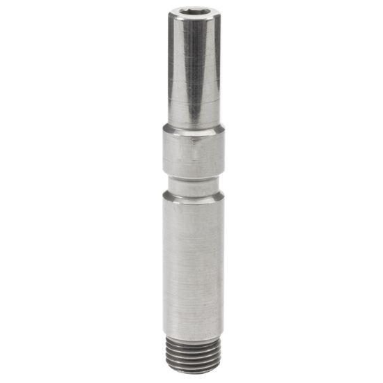 Afbeeldingen van Insteeknippel 1/4"BU KW RVS polijst