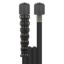 Afbeeldingen van Slang 2SN-08 glad ZW 25 M.RVS -Swivel 22