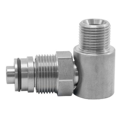 Afbeeldingen van Swivel 1/2" RVS 200 bar 90°C