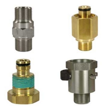 Afbeelding voor categorie Hogedruk slangverbinders en adapters
